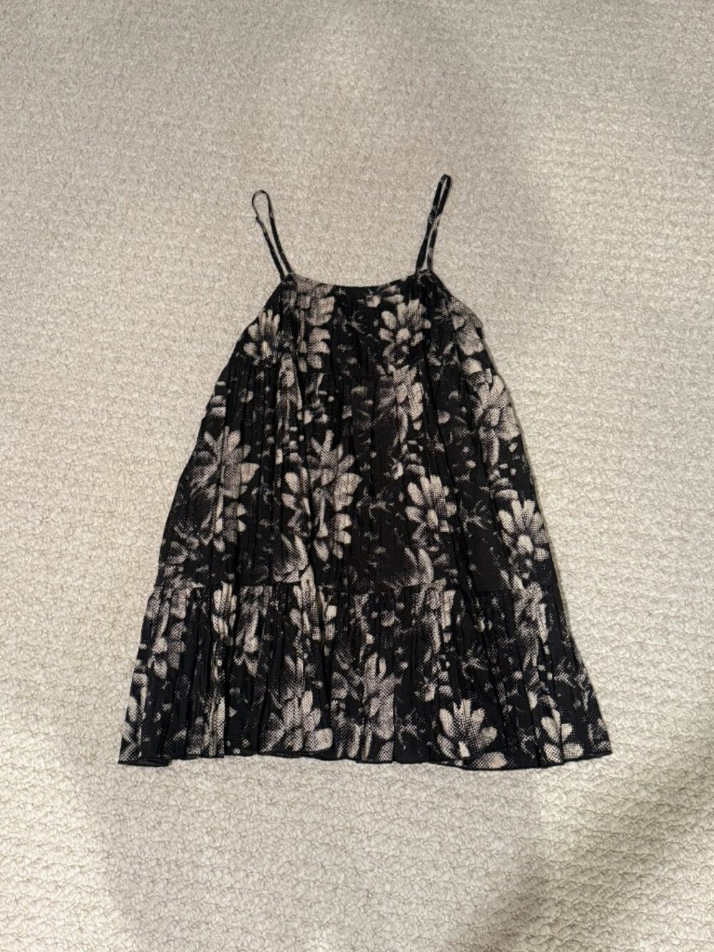 Urban Outfitters black and white floral dress